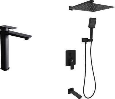 

Душевая система со смесителем, OL-88939003+239003-MB