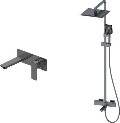 

Душевая система со смесителем, OL-739901+869003-BGM