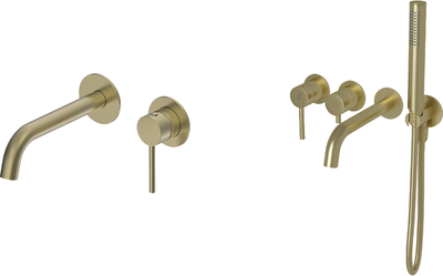 Комплект смесителей Oliveeka OL-889017+88869017-BG