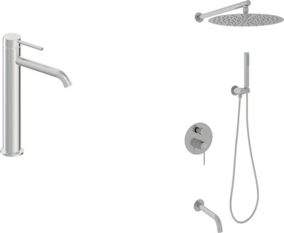 

Душевая система со смесителем, OL-88939017+88239017-BN