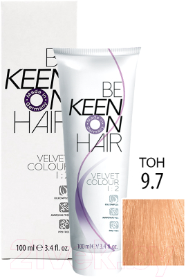 Изображение товара Крем-краска для волос KEEN Velvet Colour 9.7
