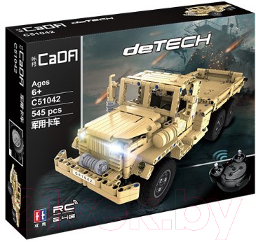 

Конструктор управляемый CaDa, Военный грузовик / C51042W