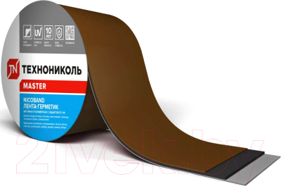 Гидроизоляционная лента Технониколь Nicoband 10000х100x1.5 (коричневый)