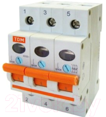 Выключатель нагрузки TDM SQ0211-0021 (мини-рубильник)