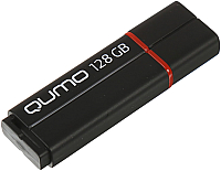 Usb flash накопитель Qumo Speedster 128GB 3.0 Black / QM128GUD3-SP - 