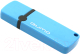 USB flash накопитель Qumo Optiva 02 8GB 2.0 Blue / QM8GUD-OP2 - 