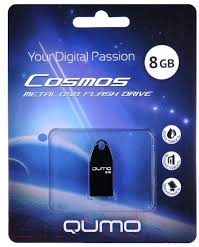Usb flash накопитель Qumo Cosmos 8GB 2.0 Dark / QM8GUD-Cos