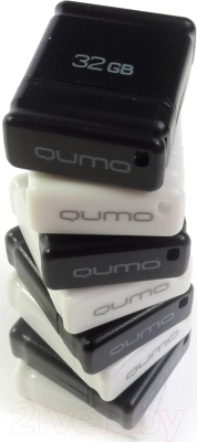 Usb flash накопитель Qumo Nano 64GB 2.0 Black / QM64GUD-NANO