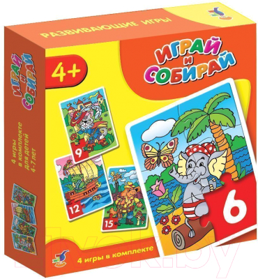 

Развивающая игрушка Дрофа-Медиа, Играй и собирай / DR-2940