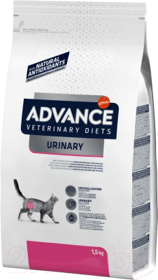 Сухой корм для кошек Advance VetDiets Urinary (1.5кг)