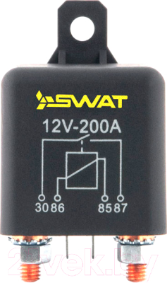 Силовое реле для автомобиля Swat SPR-200