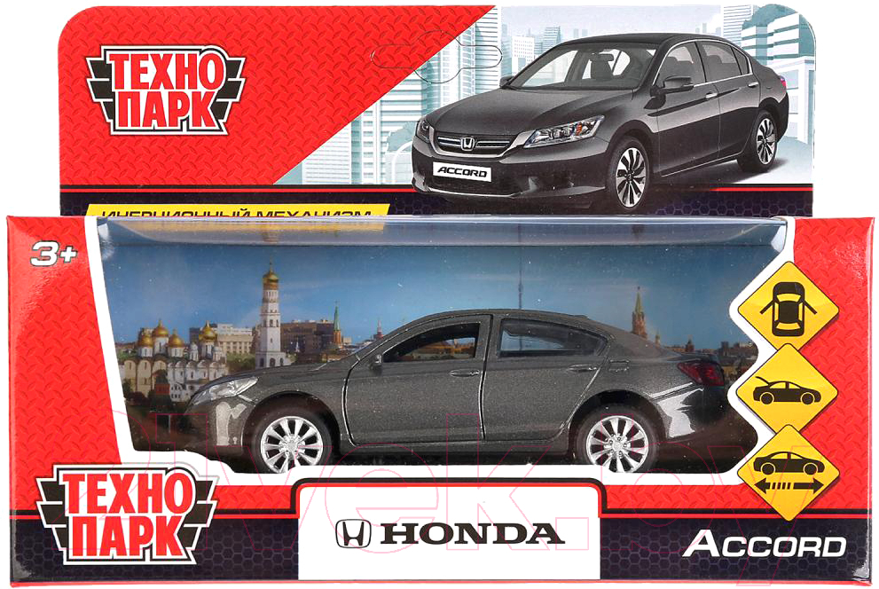 Масштабная модель автомобиля Технопарк Honda Accord / ACCORD-GY — фото 5