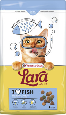 Сухой корм для кошек LARA Adult с лососем / 441165
