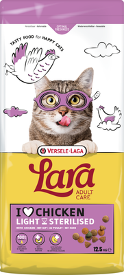 Сухой корм для кошек LARA Adult Sterilized с курицей / 441168