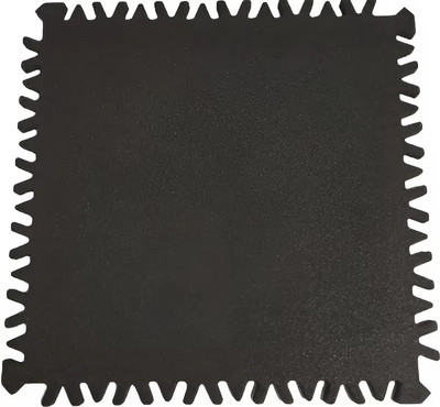 Резиновая плитка Rubtex Mats Puzzle 1000x1000x25 (черный) - 