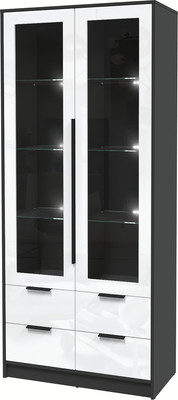 

Шкаф с витриной, Концепт КТ-ШВ2 с подсветкой Глосс