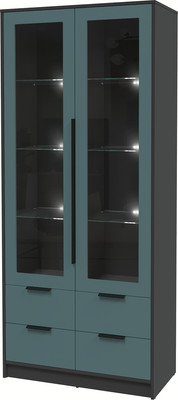 

Шкаф с витриной, Концепт КТ-ШВ2 с подсветкой Глосс