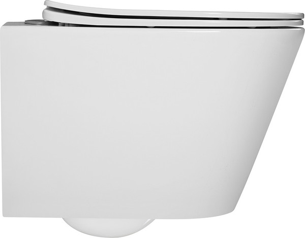 Унитаз подвесной Saniteco Rimless R-201W