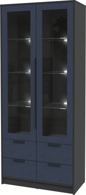 

Шкаф с витриной, Концепт КТ-ШВ2 с подсветкой Глосс