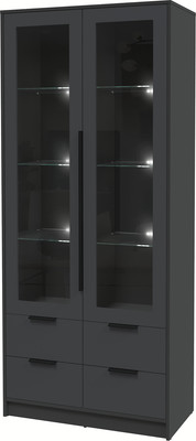 

Шкаф с витриной, Концепт КТ-ШВ2 с подсветкой Глосс