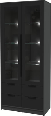 

Шкаф с витриной, Концепт КТ-ШВ2 с подсветкой Глосс