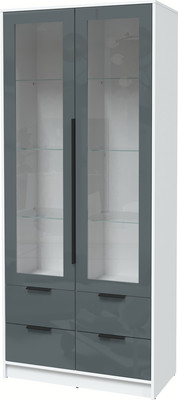 

Шкаф с витриной, Концепт КТ-ШВ2 с подсветкой Глосс