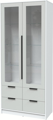 

Шкаф с витриной, Концепт КТ-ШВ2 с подсветкой Глосс