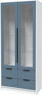 

Шкаф с витриной, Концепт КТ-ШВ2 с подсветкой Глосс