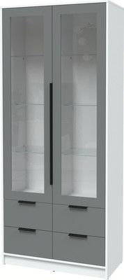 

Шкаф с витриной, Концепт КТ-ШВ2 с подсветкой Глосс