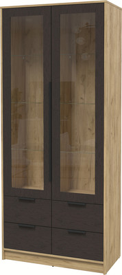 

Шкаф с витриной, Концепт КТ-ШВ2 с подсветкой Глосс