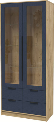 

Шкаф с витриной, Концепт КТ-ШВ2 с подсветкой Глосс