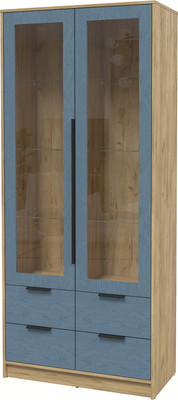 

Шкаф с витриной, Концепт КТ-ШВ2 с подсветкой Глосс