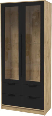 

Шкаф с витриной, Концепт КТ-ШВ2 с подсветкой Глосс