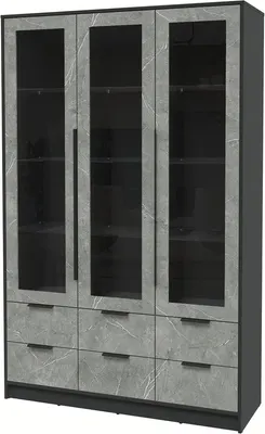 

Шкаф с витриной, Концепт КТ-ШВ3 Глосс