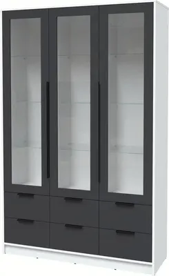 

Шкаф с витриной, Концепт КТ-ШВ3 Глосс