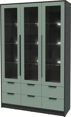 

Шкаф с витриной, Концепт КТ-ШВ3 с подсветкой Глосс