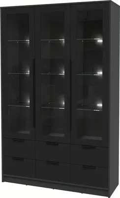 

Шкаф с витриной, Концепт КТ-ШВ3 с подсветкой Глосс