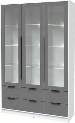 

Шкаф с витриной, Концепт КТ-ШВ3 с подсветкой Глосс