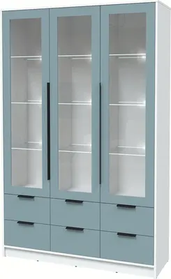 

Шкаф с витриной, Концепт КТ-ШВ3 с подсветкой Глосс