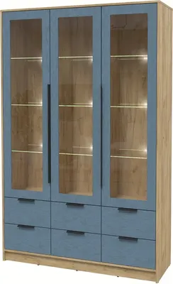 

Шкаф с витриной, Концепт КТ-ШВ3 с подсветкой Глосс