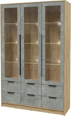 

Шкаф с витриной, Концепт КТ-ШВ3 с подсветкой Глосс