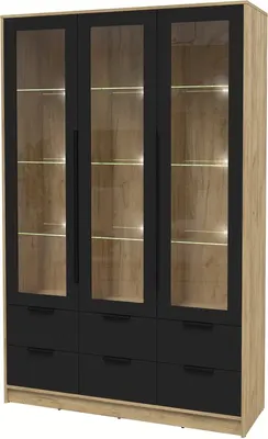 

Шкаф с витриной, Концепт КТ-ШВ3 с подсветкой Глосс