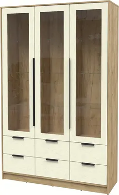 

Шкаф с витриной, Концепт КТ-ШВ3 Глосс