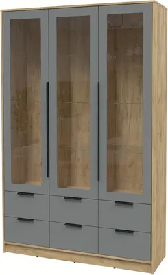 

Шкаф с витриной, Концепт КТ-ШВ3 Глосс