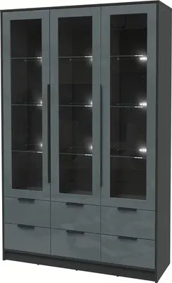 

Шкаф с витриной, Концепт КТ-ШВ3 с подсветкой Глосс