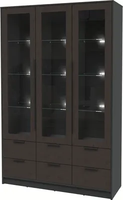 

Шкаф с витриной, Концепт КТ-ШВ3 с подсветкой Глосс