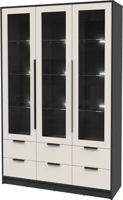 

Шкаф с витриной, Концепт КТ-ШВ3 с подсветкой Глосс