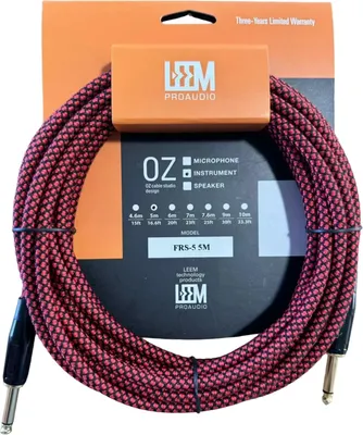 Кабель Leem FRS-5(RD/BK)