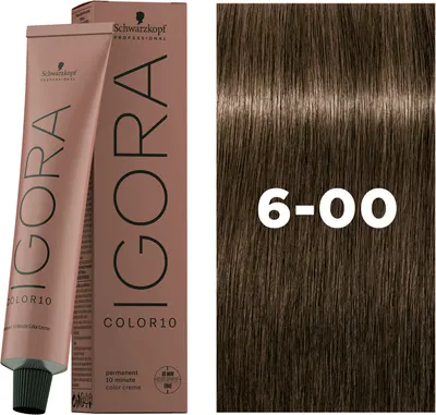 

Крем-краска для волос, Igora Royal Color10 тон 6-00