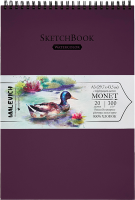 

Скетчбук, Monet 401616